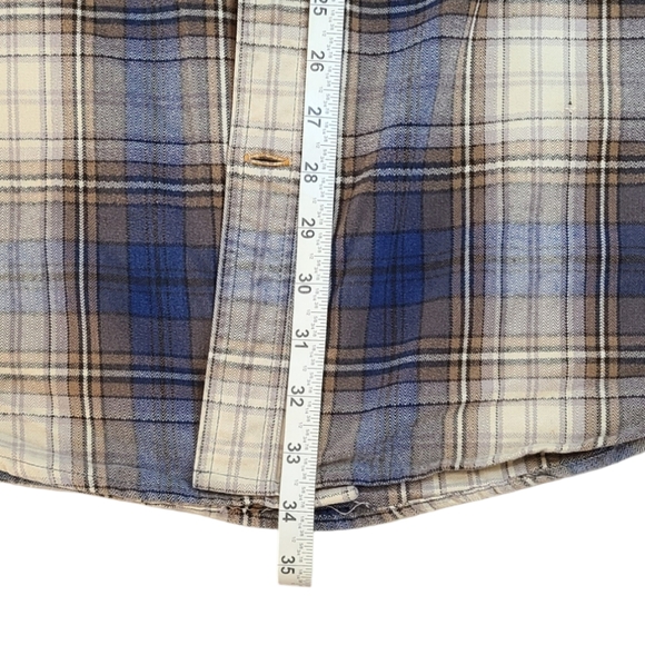 Carhartt Hubbard Heavyweight Orginal Fit Flannel Button-down Long Sleeve Shirt L - Picture 5 of 13
